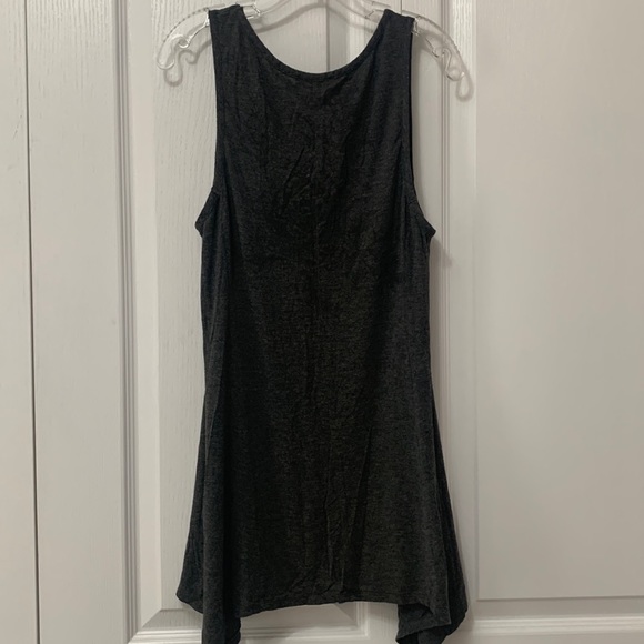 Le Chateau charcoal black tank top. - Picture 9 of 9